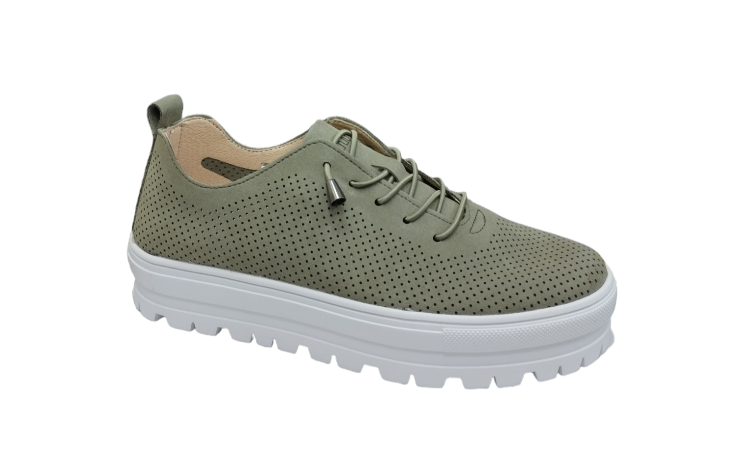 Dámská volnočasová obuv,50722, KHAKI