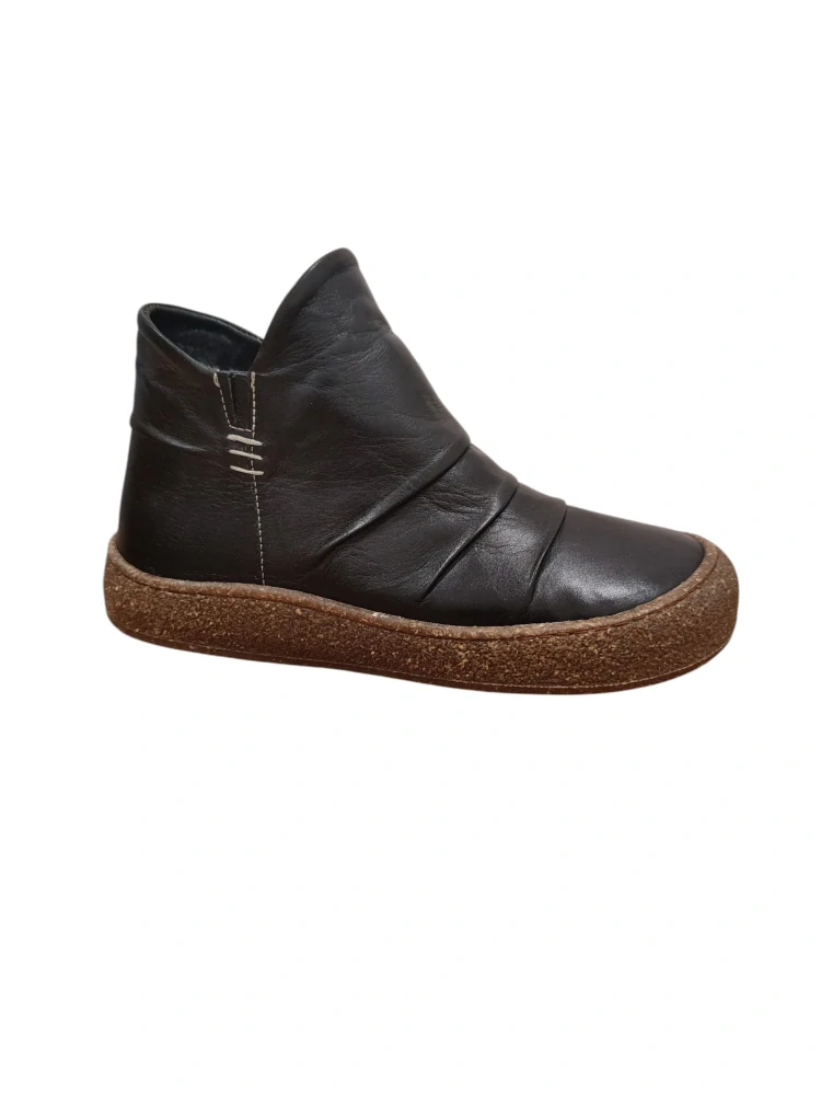 12-1014/UE/BLACK Dámská zimní kotníková obuv