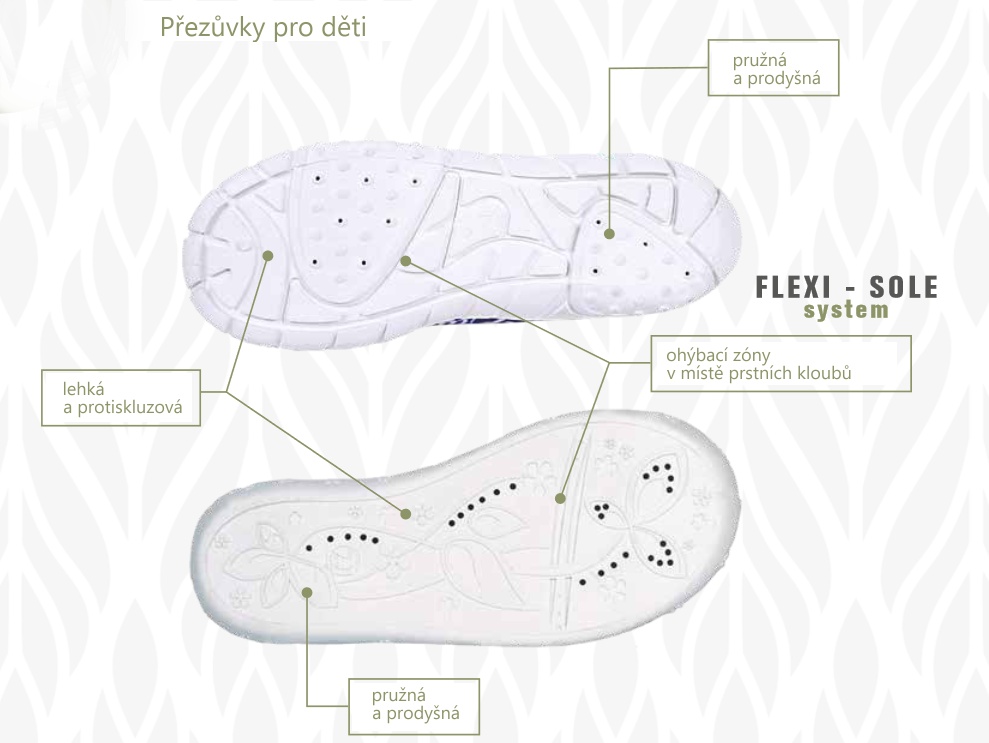 Dětská přezůvková plátěná obuv DOROTKA D31 25-35