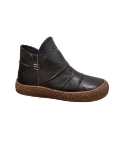12-1014/UE/BLACK Dámská zimní kotníková obuv